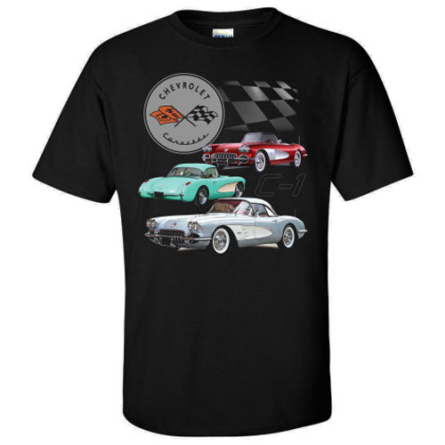 C1 1957 Corvette Trio T-Shirt