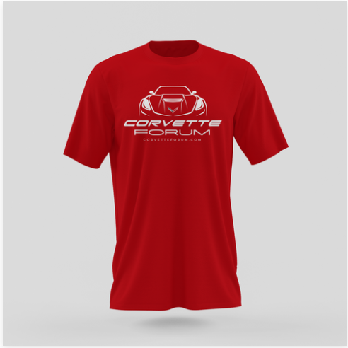 Red Corvette Model T-Shirt