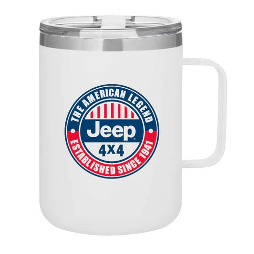 Jeep® American Legend Powder Coated Camper 16oz Mug