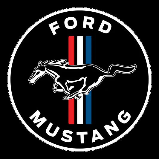 Ford Mustang Sticker 4"x4"