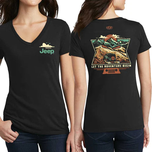 Ladies Jeep® Dunes V-neck - New