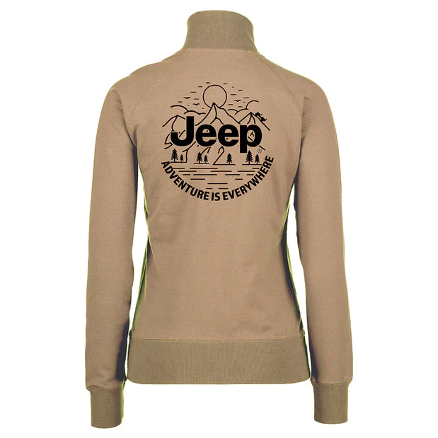 Ladies Jeep® Adventure Is Everywhere Fleece Jacket - Multiple Colors - New
