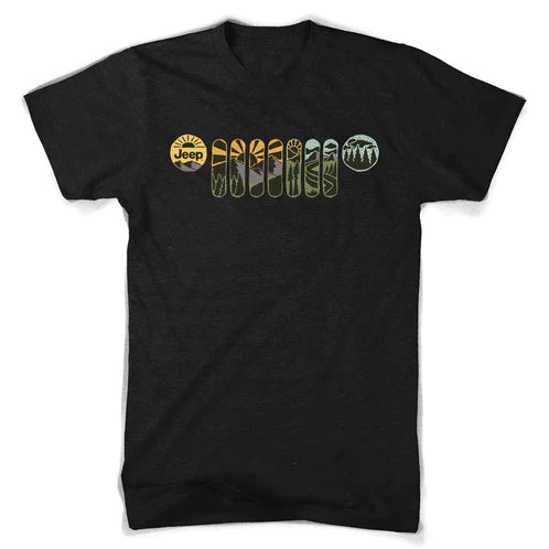 Mens Jeep® Atomic Grille T-Shirt - New