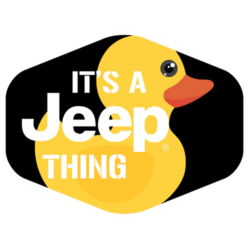Sticker - Jeep® Duck Hex - It's a Jeep Thing