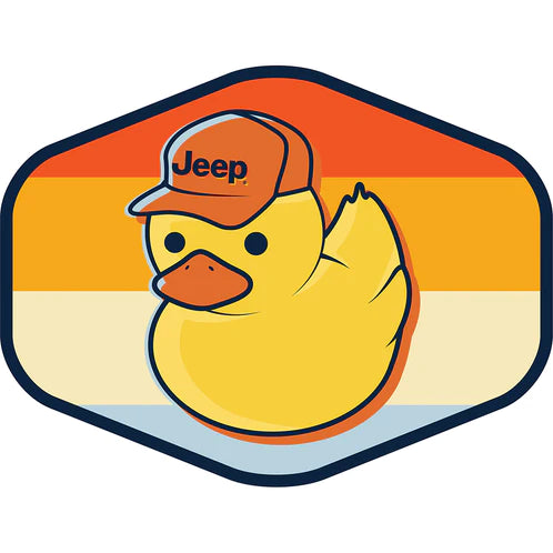 Sticker - Jeep® Duck Hex - Stripes