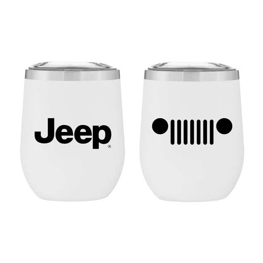 Jeep Insulated Wine Tumbler - 3 Colors Avail with Black