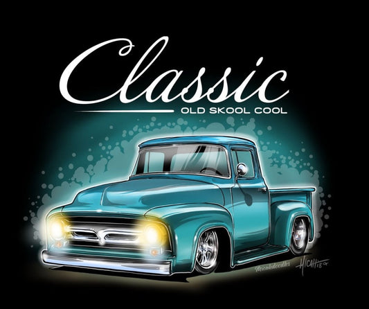 1956 Classic Old Skool F100% Shirt - 5 Colors Available