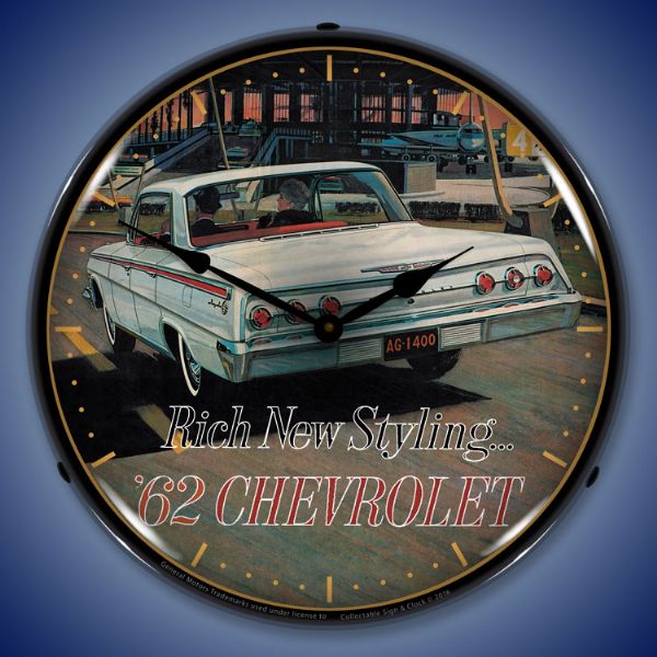 1962 Chevrolet Impala Lighted Clock