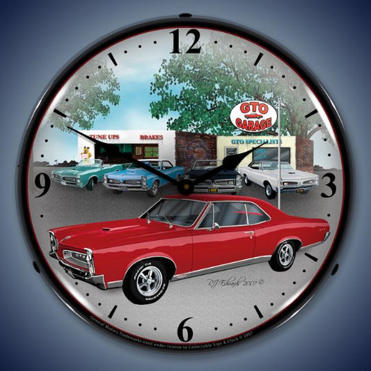 1967 GTO Lighted Clock