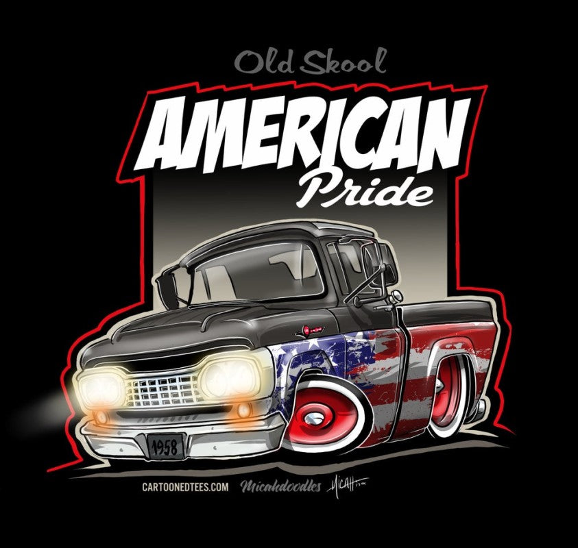 '58 F100% Fleetside Shirt - 3 Colors Available