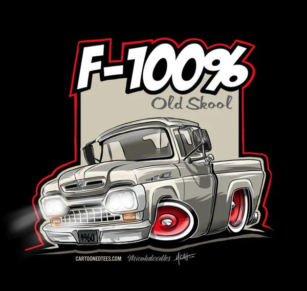 '60 F100% Fleetside Shirt - 4 Colors Available