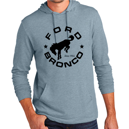 Mens Ford Bronco Circle Hoodie