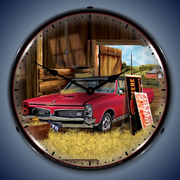 Hidden Treasure GTO Lighted Clock
