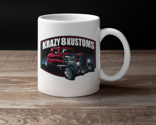 Krazy 8 Kustoms Mug