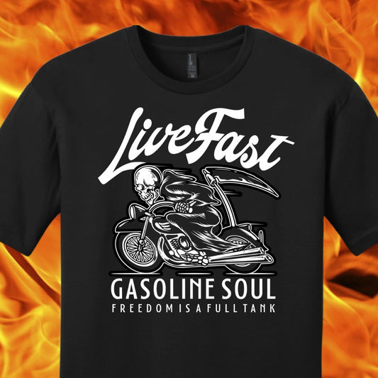 Live Fast Reaper- black or navy
