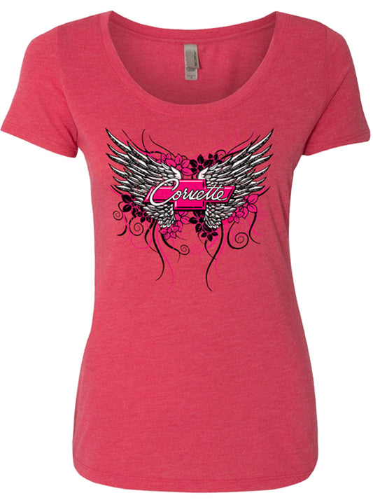 Ladies Corvette Wings T-Shirt