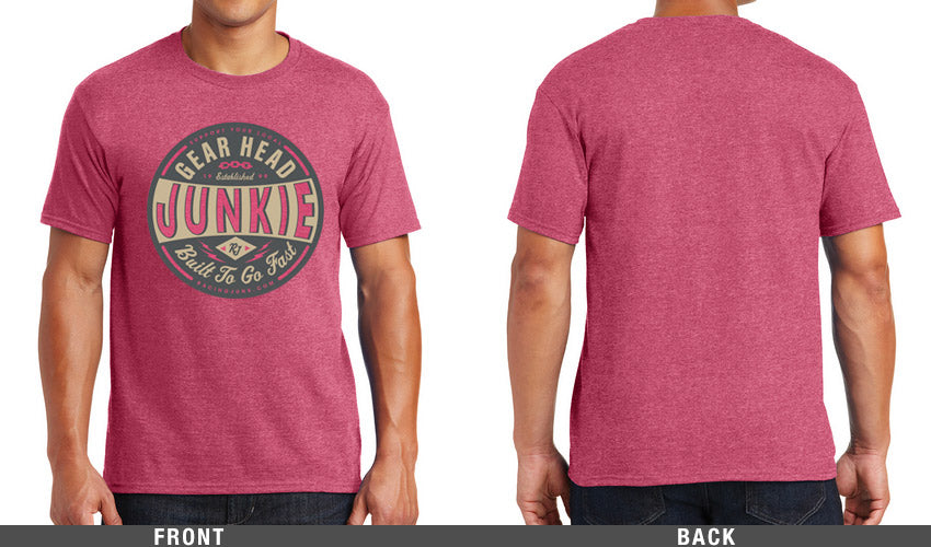 RacingJunk Red Gearhead T-Shirt