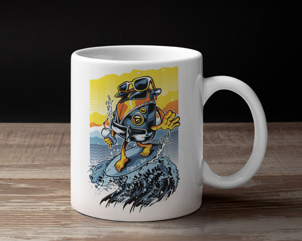 Surfin' Bus Mug