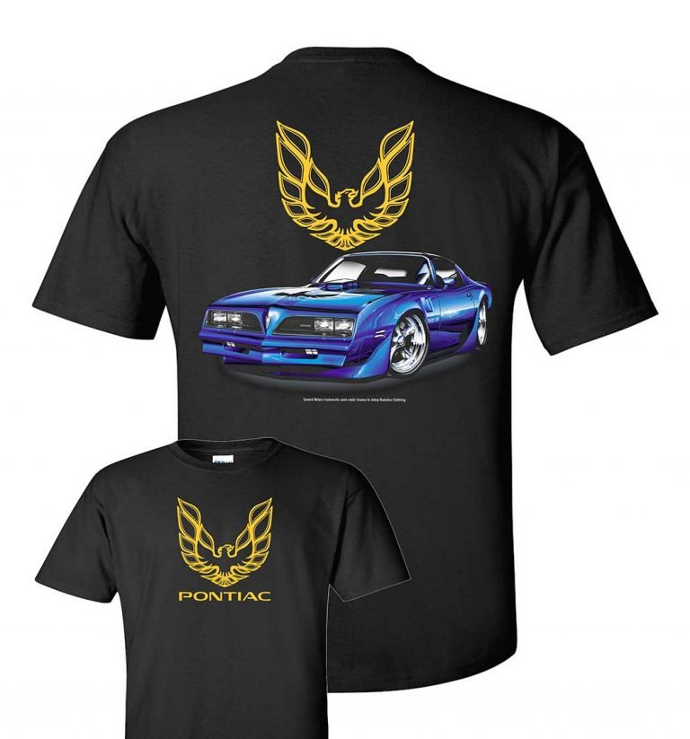 '77 Firebird Black T-Shirt