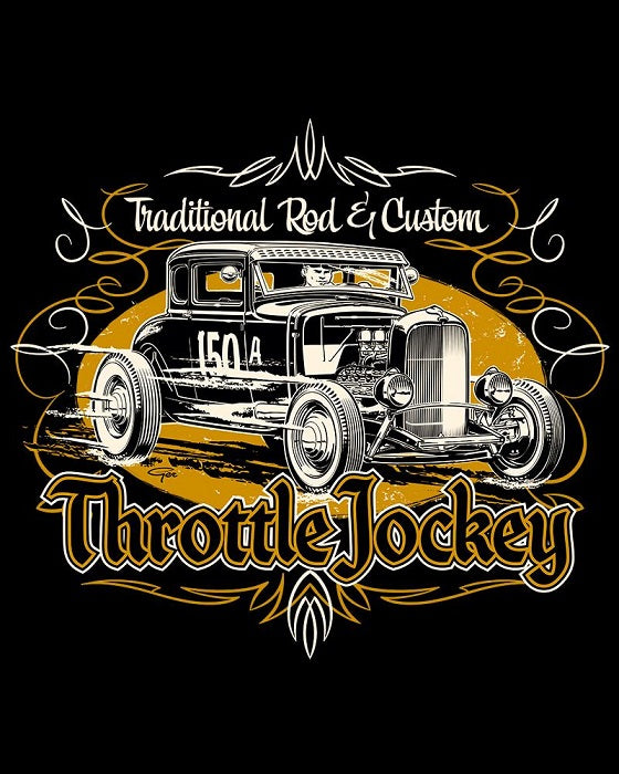 Throttle Jockey Coupe Shirt - 3 Colors Available