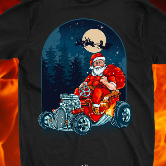 Hot Rod Santa