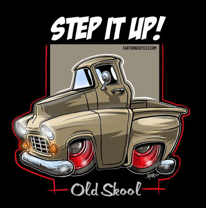 '55 Step it Up Shirt - car available in 8 colors