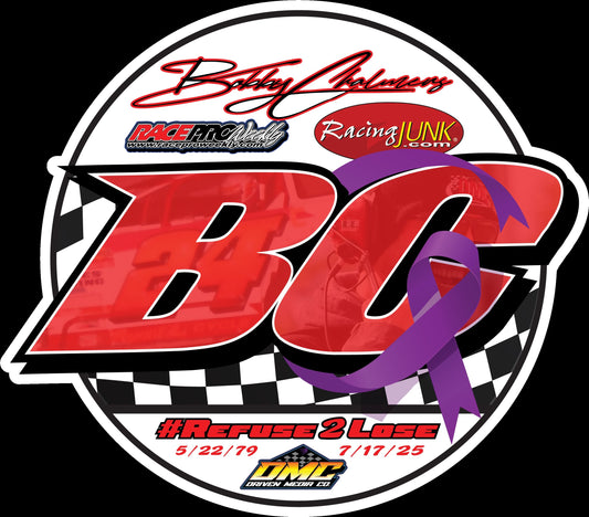 Bobby Chalmers Memorial Decal - NEW