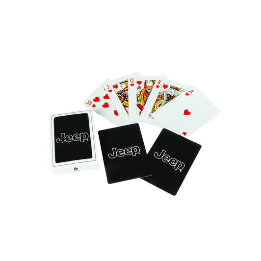 Playing Cards - Jeep Text Logo - New