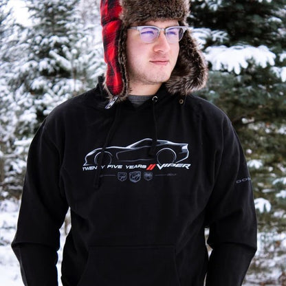 Dodge Viper 25 Years Hoodie - NEW