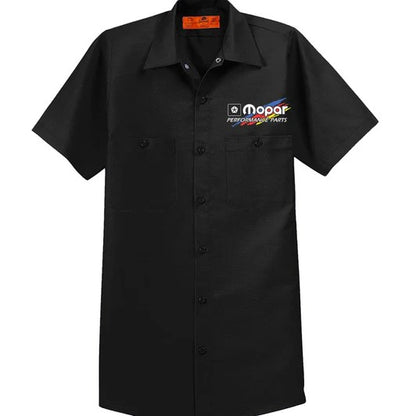 Mopar Performance Parts Vintage Logo Mechanic Shirt