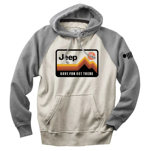 Mens Jeep® Have Fun Out There Vintage Hoodie - NEW