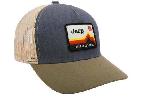 Jeep Have Fun Out There Trucker Patch Hat - New