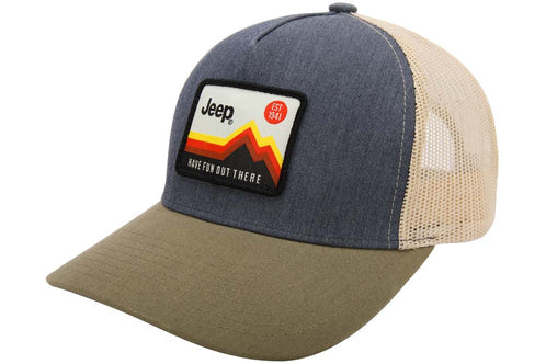 Jeep Have Fun Out There Trucker Patch Hat - New