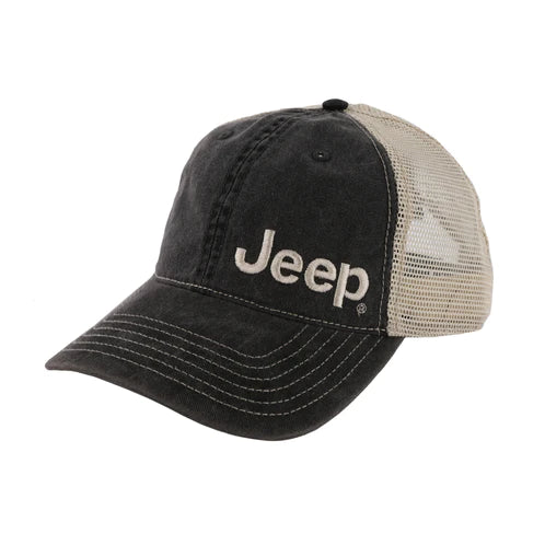 Jeep Garment Washed Trucker Hat - New – RacingJunk Gear Shop