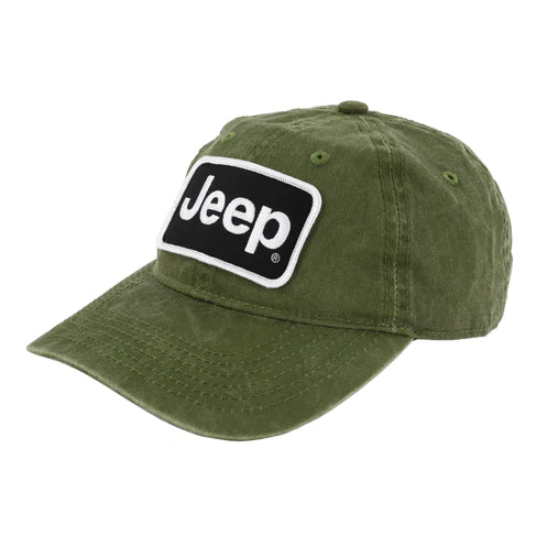 Jeep Chino Twill Patch Hat - 3 Colors Available
