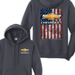 Chevy Bowtie American Flag Hoodie (avail in 2 colors) - NEW