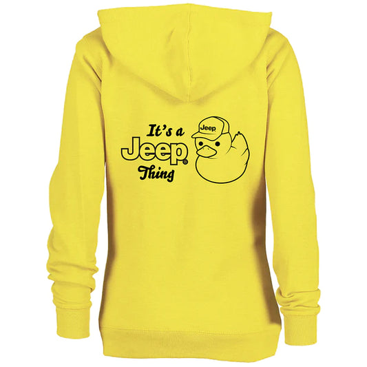 Ladies Jeep® It's A Jeep Thing Duck Zip Hoodie - New