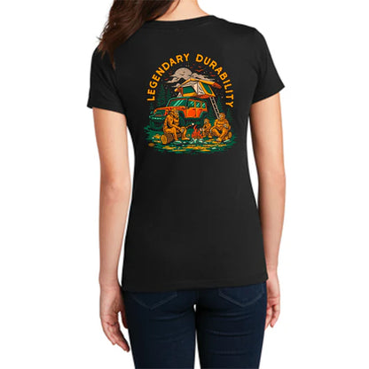 Ladies Jeep® Sasquatch V-neck- New