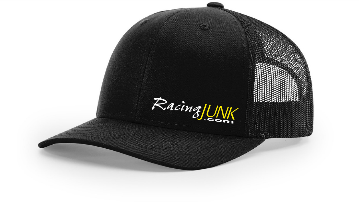 RacingJunk Black Trucker Hat - NEW