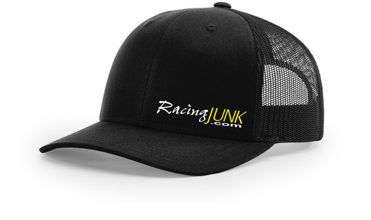 RacingJunk Black Trucker Hat - NEW