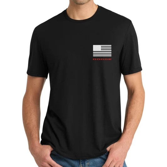 America250 Dodge Flag T-Shirt - NEW