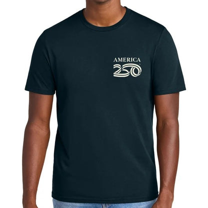 America250 Dodge Original Navy T-Shirt - NEW