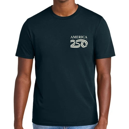 America250 Dodge Original Navy T-Shirt - NEW