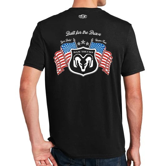 America250 Ram Built for the Brave T-Shirt - NEW
