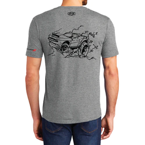 Mens Dodge Demon 170 Illustrated T-shirt  - New