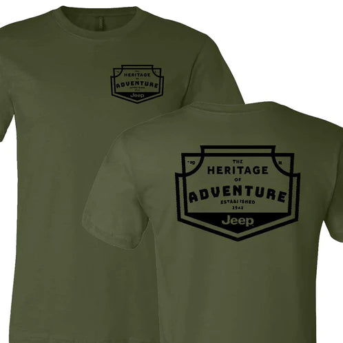 Mens Jeep® Heritage of Adventure Badge T-Shirt