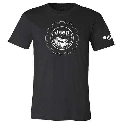 Mens Jeep® Performance Distressed Logo T-Shirt - New