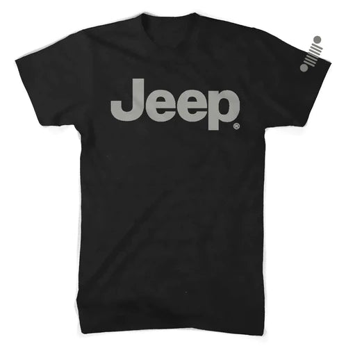 Mens Jeep® Text Blackout T-Shirt - New