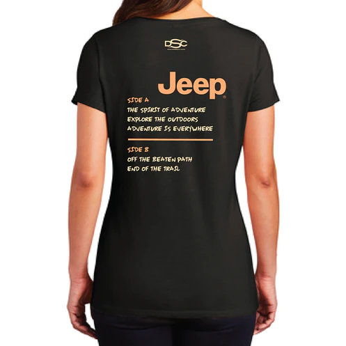 Ladies Jeep® Adventure Mixtape T-Shirt - New