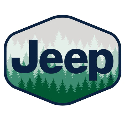Sticker - Jeep® Trees Hex